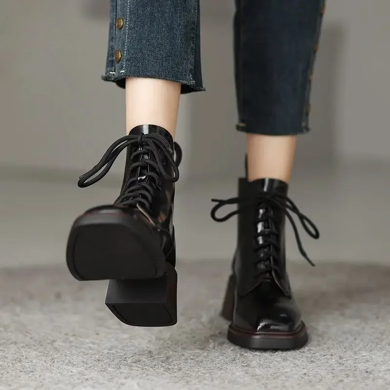 Jovinna™| Square Ankle Boots