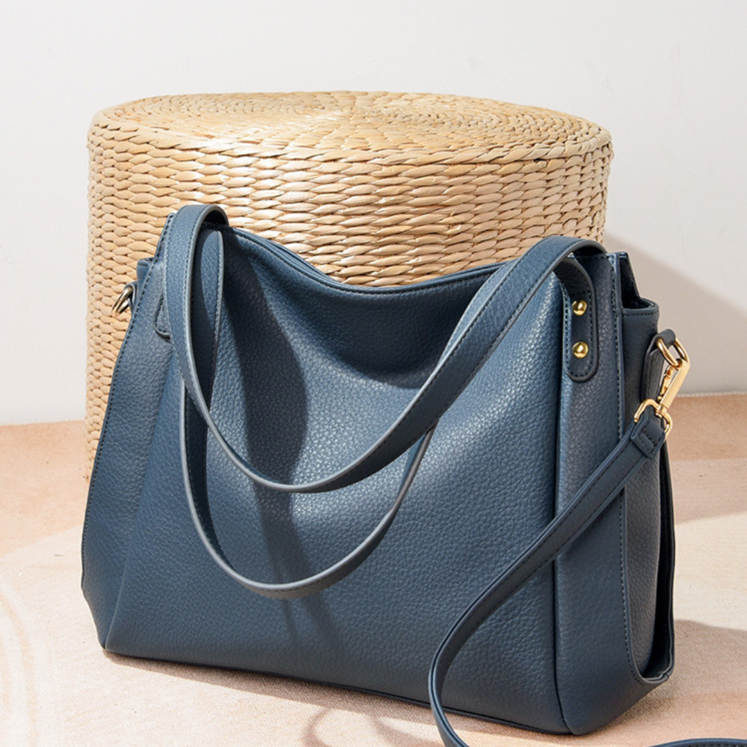 Noir Lattice Handbag