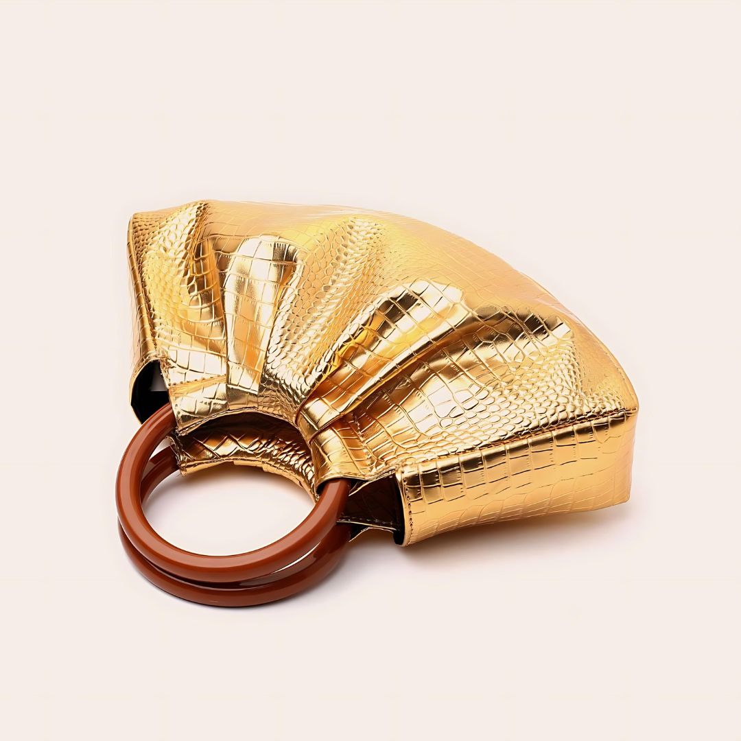 Golden Marquise Handbag