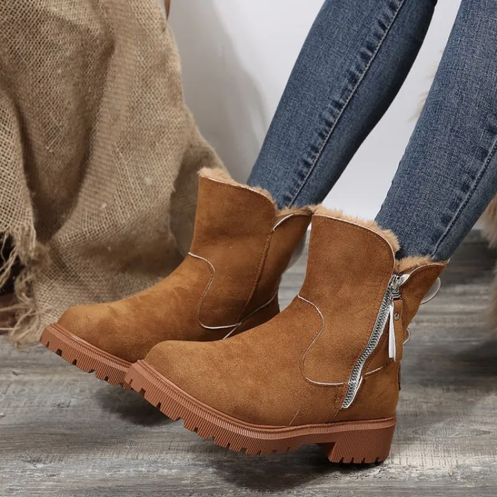 Maia Suede-Look Lug Boot
