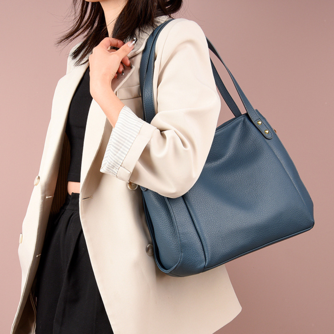 Noir Lattice Handbag