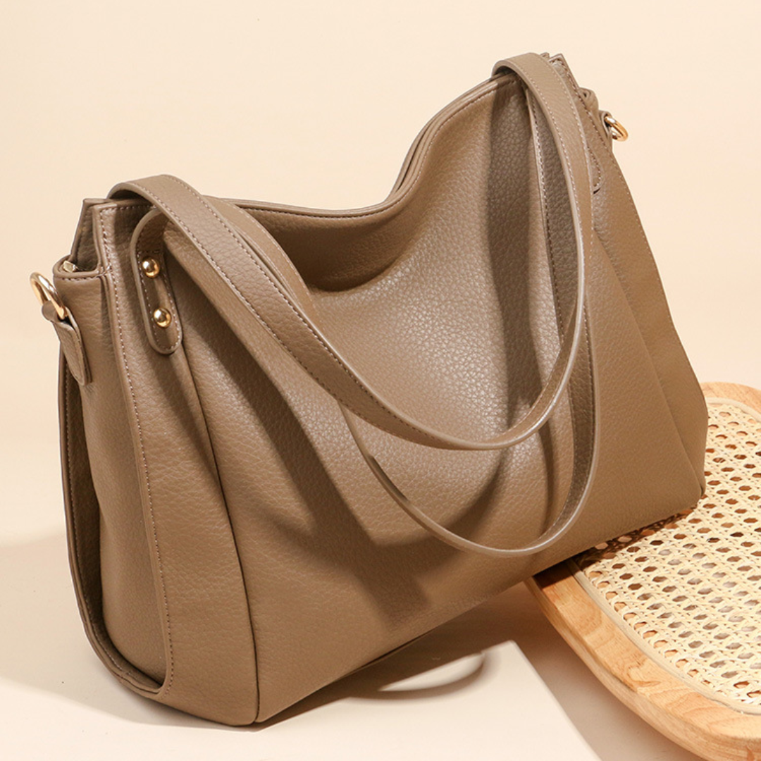 Noir Lattice Handbag