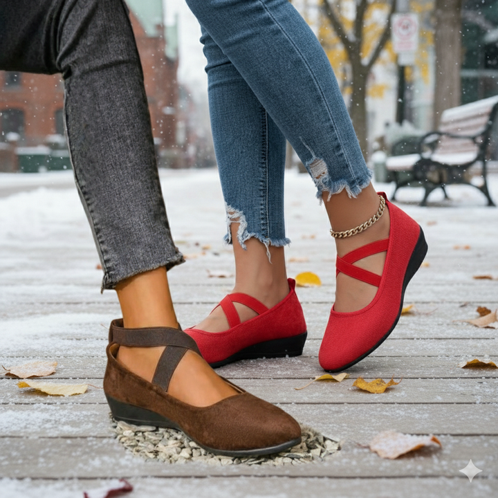 ANGEL™ - Comfy Closed Wedge Slip-On Shoes