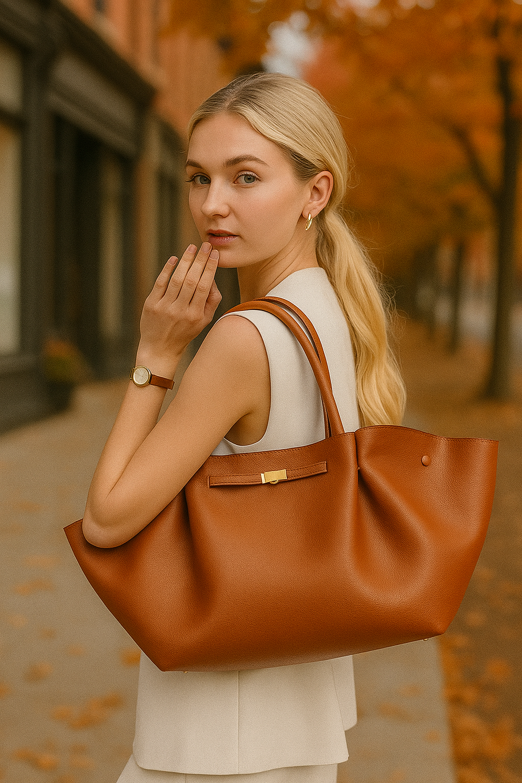 Camellia Drift Handbag