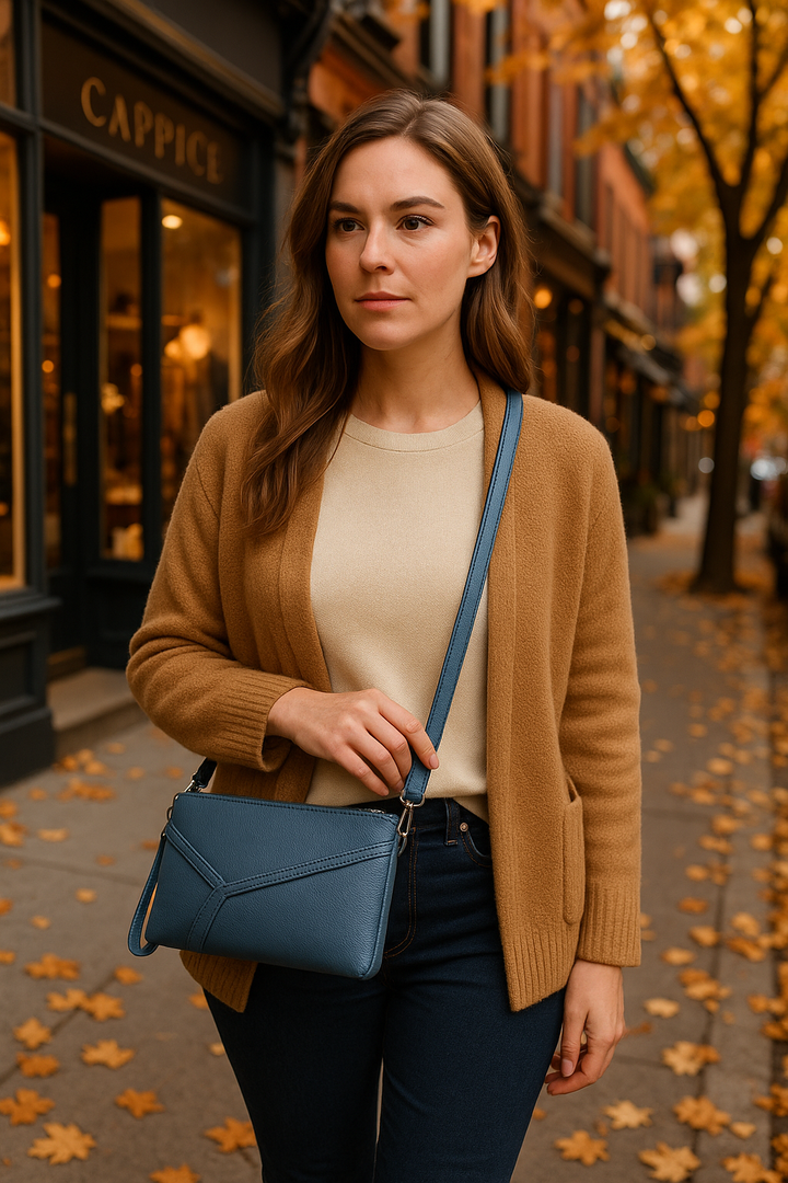 Crimson Wreath Handbag