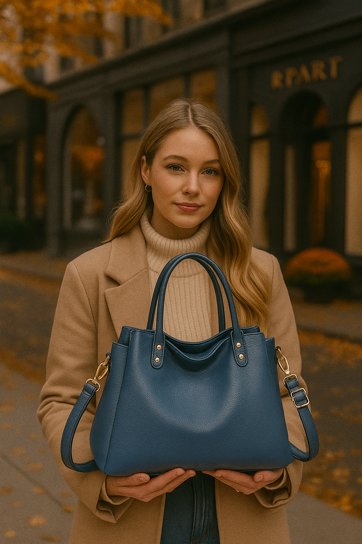 Noir Lattice Handbag