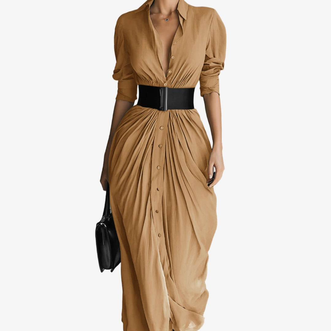 Kalisha| Long-sleeve dress