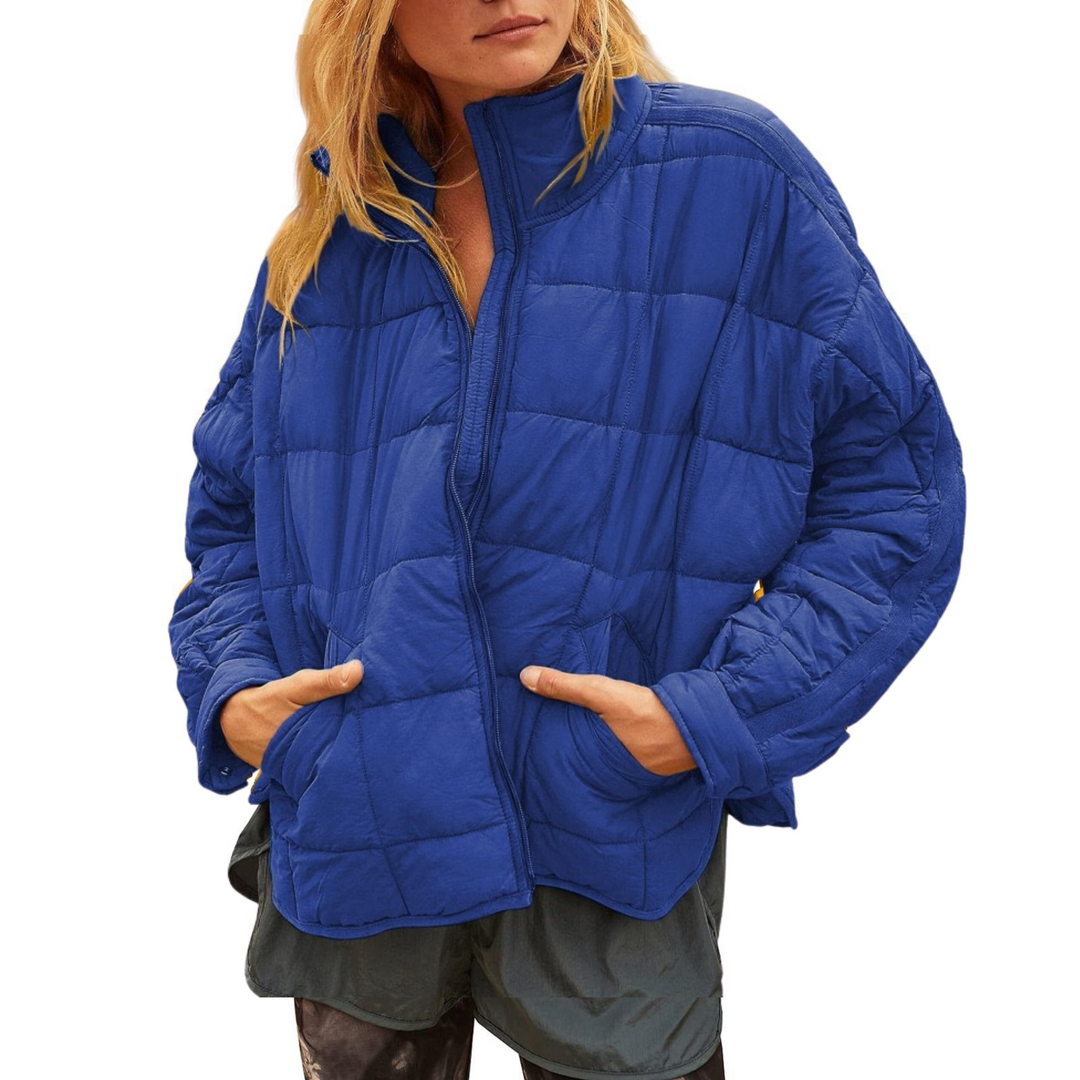 October – Lightweight Compact Zip Puffer Jacket