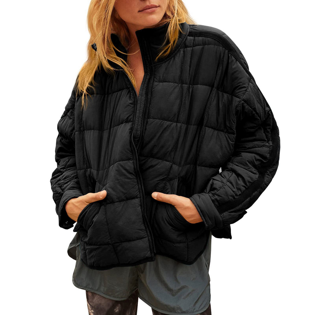October – Lightweight Compact Zip Puffer Jacket