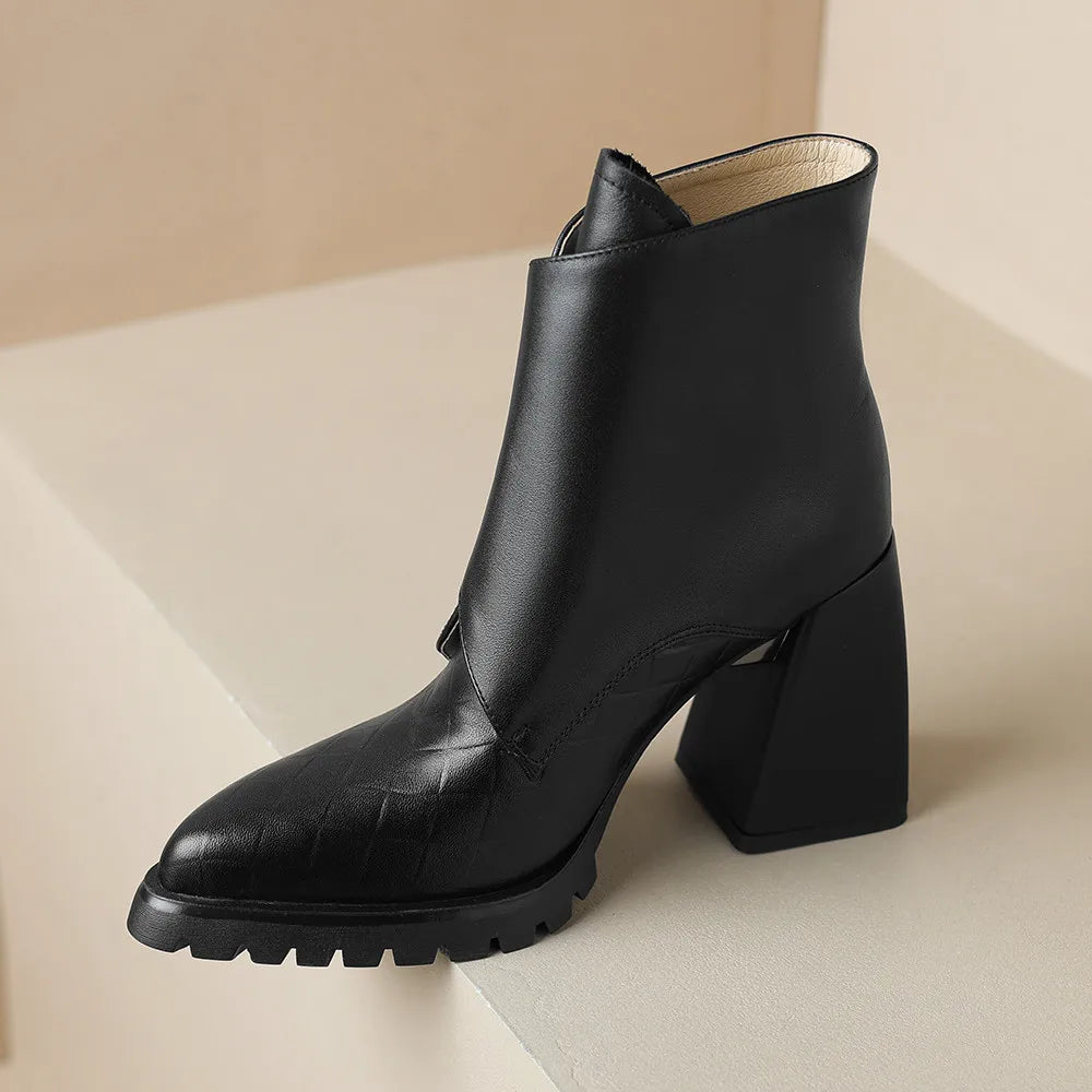 Parvoria™| Chunky Ankle Boots