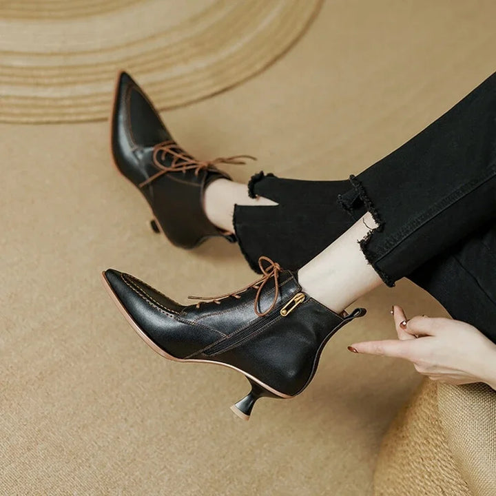 Ivellora™| Pointed Ankle Boots