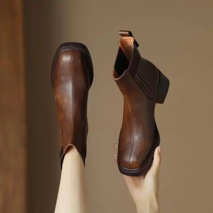 Reloria™| Round Toe Boots