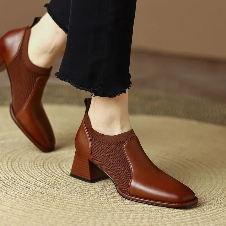 Amirelle™| Square Ankle Boots