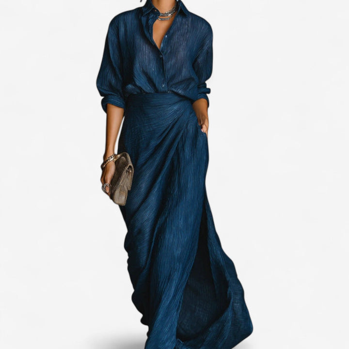 Tina | Ocean maxi dress